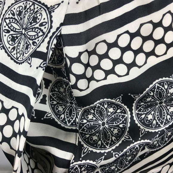 Forever 21 Spaghetti Strap Dress Multi Print Pockets Womens Sz Sm Black Summer - Picture 6 of 12